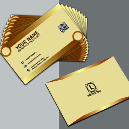 visiting card design