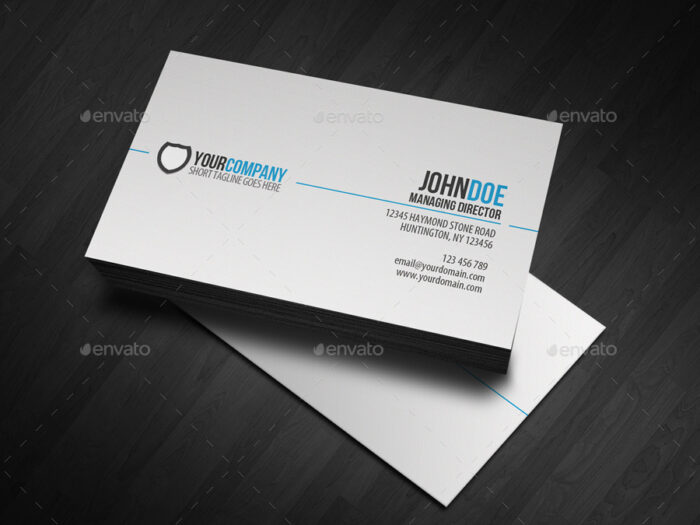 corporate visiting card